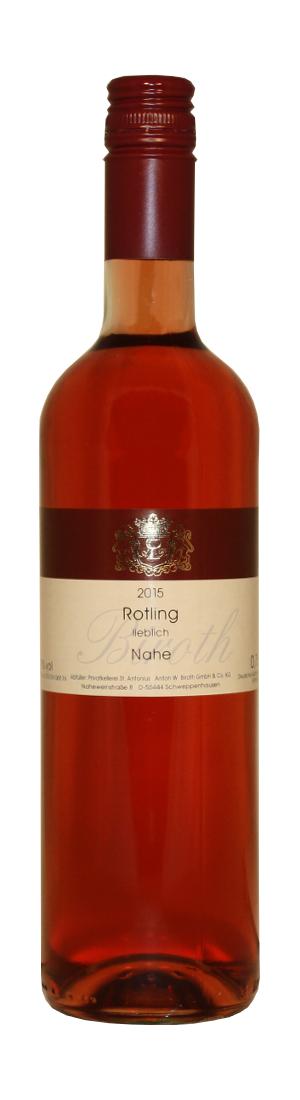 2015 Nahe Rotling Qualitätswein lieblich 0,75 l