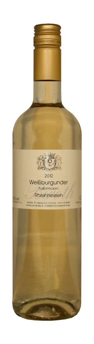 2012 Rheinhessen Weißburgunder halbtrocken 0,75 l