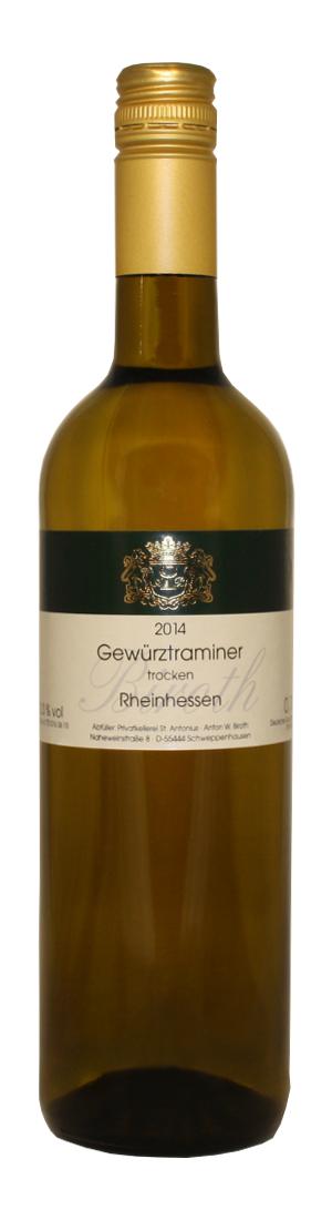 2014 Rheinhessen Gewürztraminer Qualitätswein trocken 0,75 l