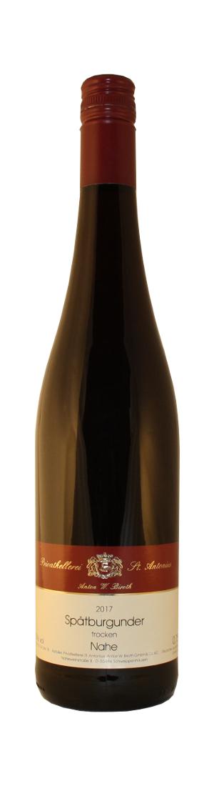 2017 Nahe Spätburgunder Qualitätswein trocken 0,75 l