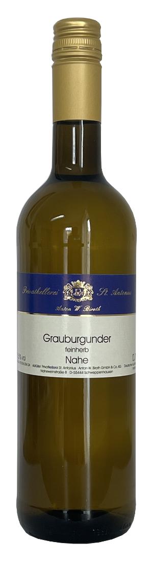 Nahe Grauburgunder Qualitätswein feinherb 0,75 l