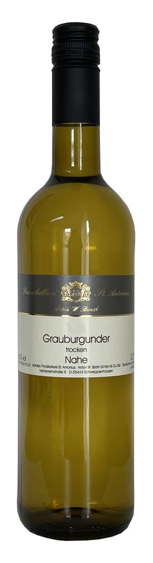 Nahe Grauburgunder Qualitätswein trocken 0,75 l